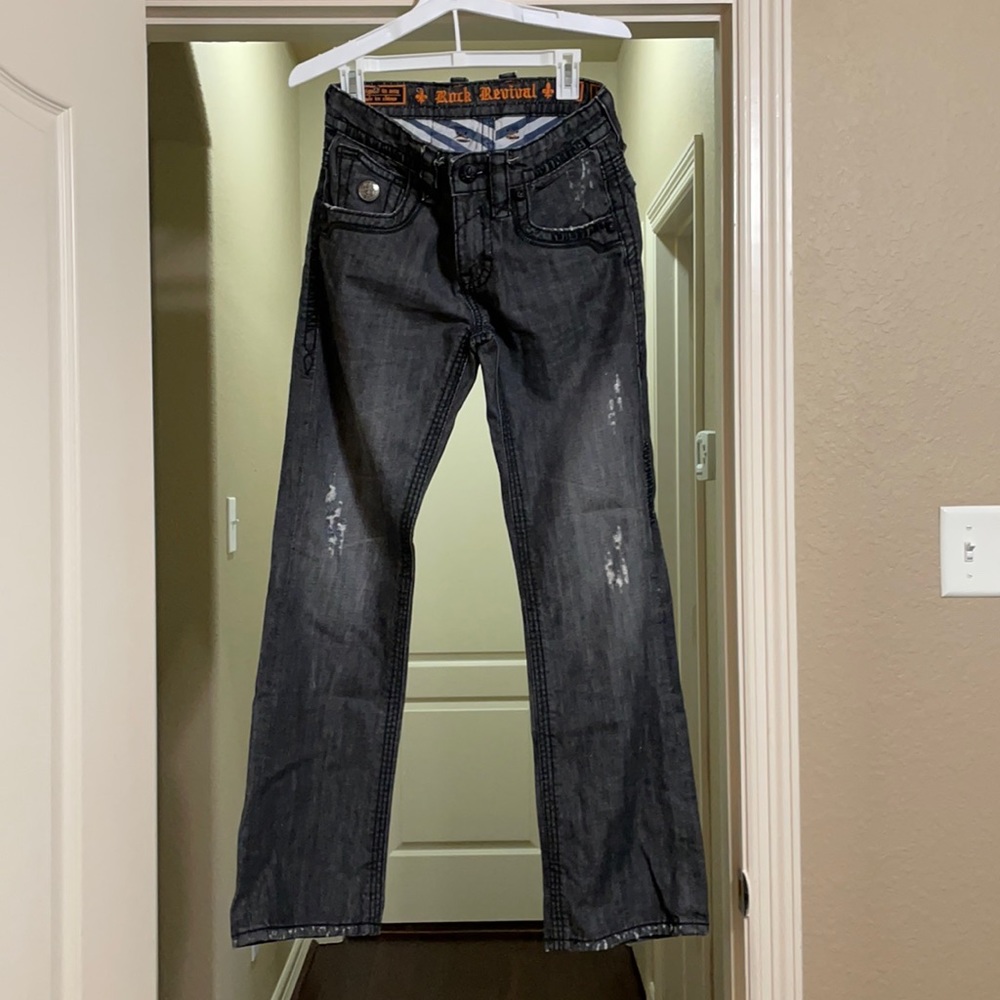 Rock Revival Jason Boot Jeans Size 29/30